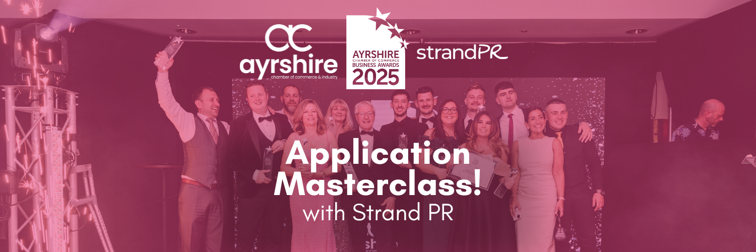 Ayrshire Business Awards 2025 – Application Masterclass Workshop