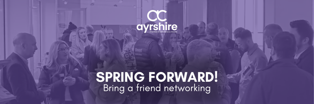 Spring Forward- Bring a Friend Networking