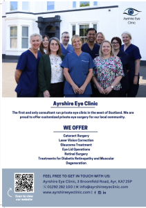 AYRSHIRE EYE CLINIC’S LIMITED OFFER!!