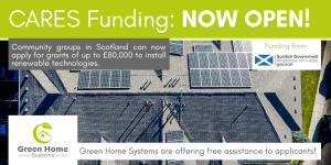 CARES Funding: now open